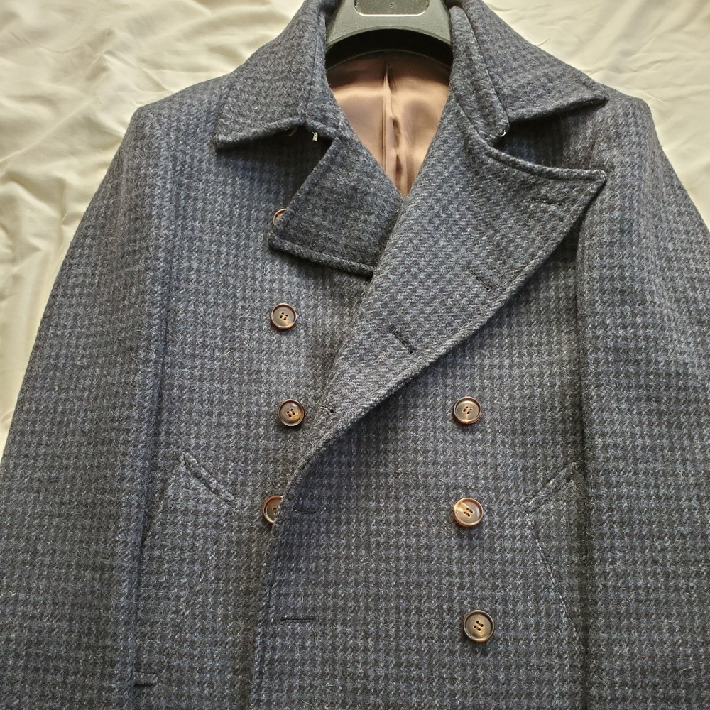 Suitsupply DB overcoat/peacoat in size 36/46